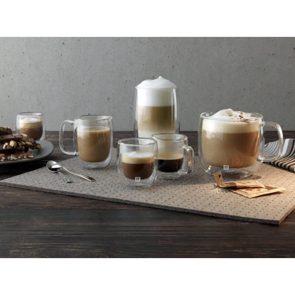 Zestaw szklanek do espresso ZWILLING Sorrento Plus 2x134 ml z uchwytem