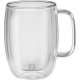 Zestaw szklanek Zwilling Sorrento Plus do latte macchiato 450 ml z uchwytem