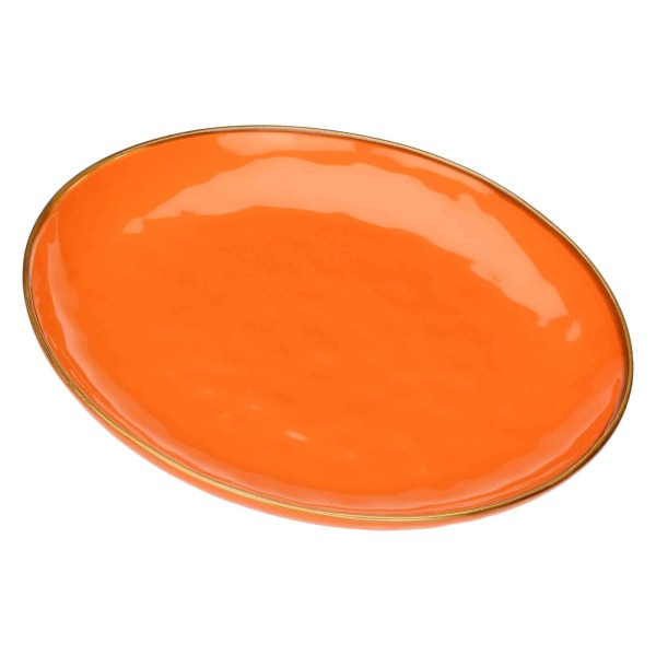 Zestaw półmisków okrągłych Rose&Tulipani Concerto Arancione 32 cm do serwowania potraw