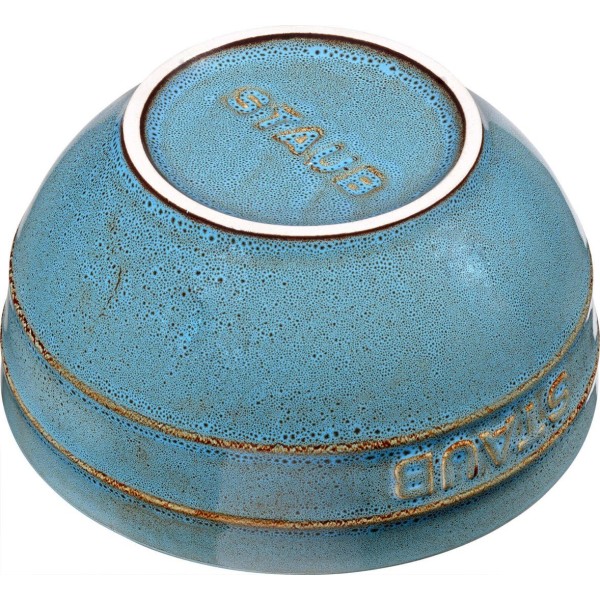 Набір кухонного посуду Staub Serving, 4 круглі миски 14 см, антик туркус