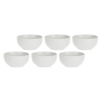 Набір кухонного посуду La Porcellana Bianca Terrine, 6 круглих мисок 11.5 см для сервірування