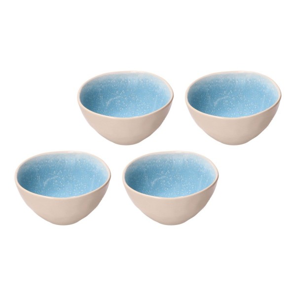 Набір мисок Rose&Tulipani Concerto Fuse Azzurro, 4 шт, 15 см для сервірування
