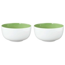 Набір столового посуду Seltmann Meadow Grasses Green, 2 салатні миски 17,5 см для подачі