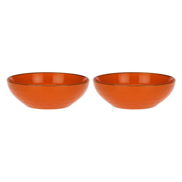 Zestaw 2 misek do sałatek Rose&Tulipani Concerto Arancione 26 cm idealny do serwowania świeżych sałatek