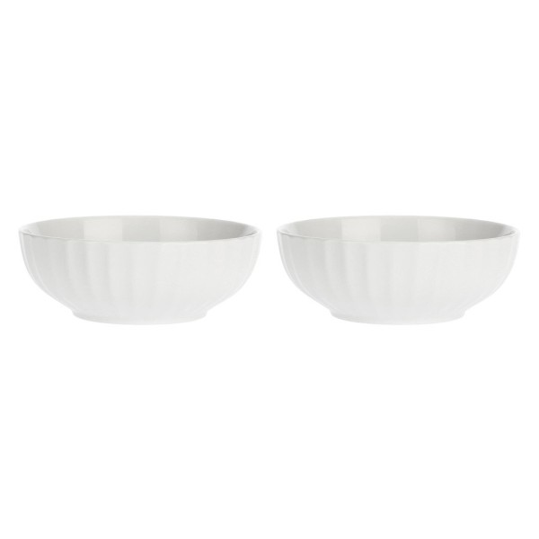 Zestaw 2 misek do sałatek La Porcellana Bianca Pieve 26 cm idealny do serwowania świeżych sałatek
