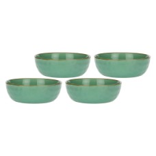 Набір мисок Rose&Tulipani Concerto Verde Acqua для сервірування салатів, 20 см, 4 шт.