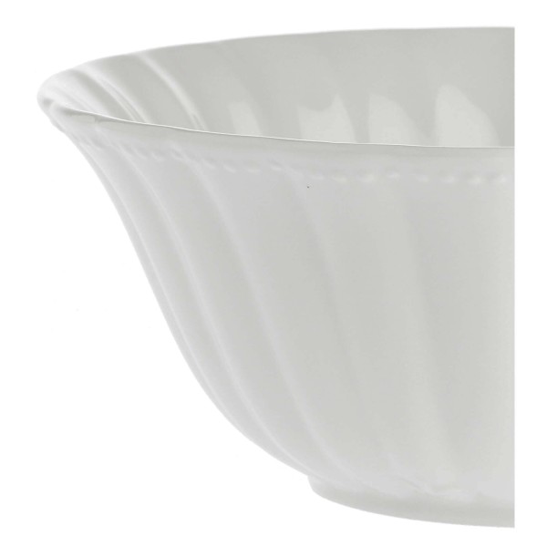 Zestaw 2 misek do sałatek La Porcellana Bianca Ducale 23 cm do serwowania