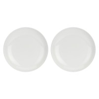 Zestaw 2 misek okrągłych La Porcellana Bianca Essenziale Gourmet 30 cm do serwowania potraw
