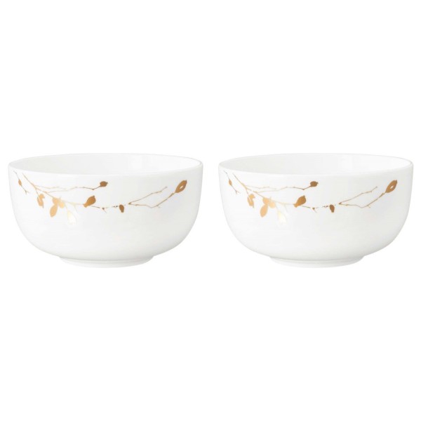 Набір мисок Seltmann Liberty Golden Rose Hip 2 шт, 17.5 см для сервірування