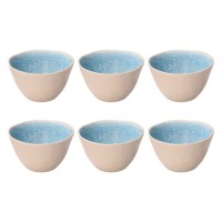 Zestaw małych misek Rose&Tulipani Concerto Fuse Azzurro 12 cm 6 sztuk do serwowania