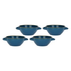 Набір мисок Rose&Tulipani Concerto Blu Avio для супу, 4 шт, 600 мл
