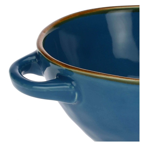 Набір мисок Rose&Tulipani Concerto Blu Avio для супу, 4 шт, 600 мл
