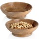 Набір мисок Home Styling Collection для сервірування, 2 шт, дерево, 16 см, 400 мл