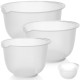 Набір кухонних мисок Excellent Houseware для змішування з мірними позначками 1.5/2/2.5 л (3 шт)