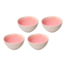 Набір середніх мисок Rose&Tulipani Concerto Fuse Rosa 15 см, 4 шт для сервірування