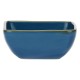 Zestaw 6 kwadratowych miseczek ROSE&TULIPANI Concerto Blu Avio 8 cm do serwowania przekąsek