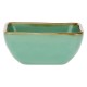 Zestaw 6 kwadratowych miseczek Rose&Tulipani Concerto Verde Acqua 8 cm do serwowania przekąsek