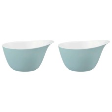 Набір мисочок Seltmann Life Fashion Green Chic з ручками, 2 шт, 600 мл для сервірування