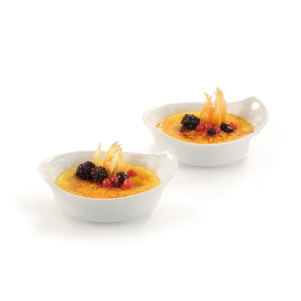 Zestaw miseczek do creme brulée Gefu Inspiria 2 sztuki, idealne do deserów