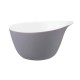 Zestaw 2 miseczek z uchwytem Seltmann Life Fashion Elegant Grey 600 ml do serwowania napojów