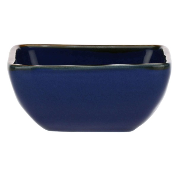 Zestaw 6 kwadratowych miseczek Rose&Tulipani Concerto Blu Cobalto 8 cm do serwowania przekąsek
