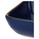 Zestaw 6 kwadratowych miseczek Rose&Tulipani Concerto Blu Cobalto 8 cm do serwowania przekąsek