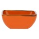 Zestaw 6 kwadratowych miseczek Rose&Tulipani Concerto Arancione 8 cm do serwowania przystawek