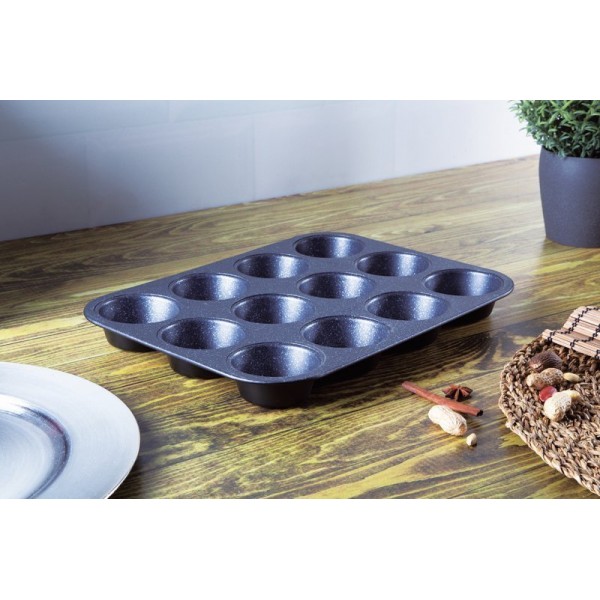 Форма для випікання, Berlinger Haus BH-1436, 12 маффінів, силіконова — для випікання кексів і мафінів