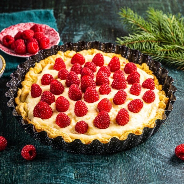 Форма для випічки, Kinghoff KH-1956, кругла тортівниця Ø28 см — для тартів і пирогів