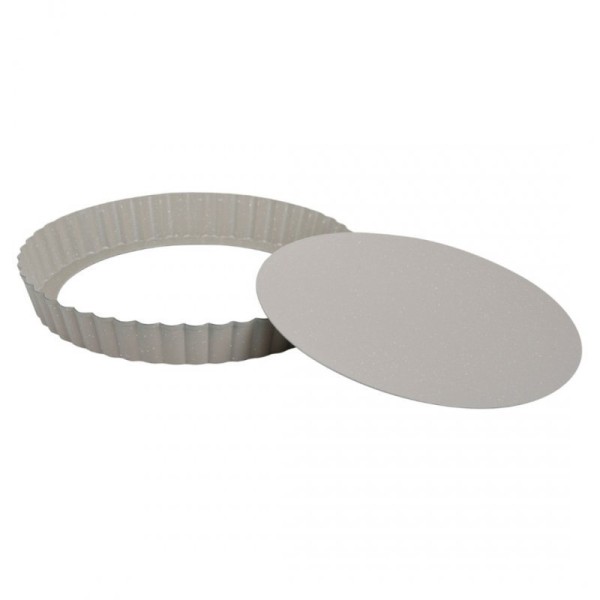 Форма для тарту, Kinghoff KH-1969, роз'ємна Ø25 см з виймаємим дном для випікання