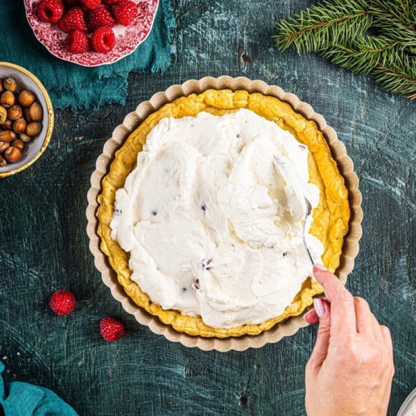 Форма для тарту, Kinghoff KH-1969, роз'ємна Ø25 см з виймаємим дном для випікання