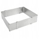 Regulowana tortownica Brunbeste BB-3141, forma do ciasta 15-27x8cm, idealna do pieczenia ciast o zmiennym rozmiarze