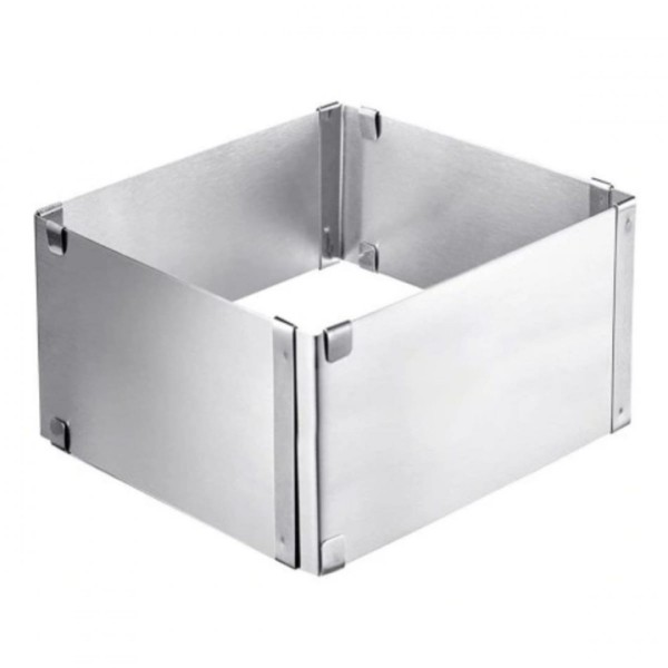 Regulowana tortownica Brunbeste BB-3141, forma do ciasta 15-27x8cm, idealna do pieczenia ciast o zmiennym rozmiarze