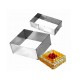 Regulowana tortownica Brunbeste BB-3141, forma do ciasta 15-27x8cm, idealna do pieczenia ciast o zmiennym rozmiarze