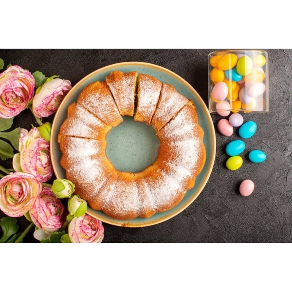 Форма для випічки, бренд не вказано, TORTOWNICA 28 cm з змінним дном і коміном — для печива та тортів