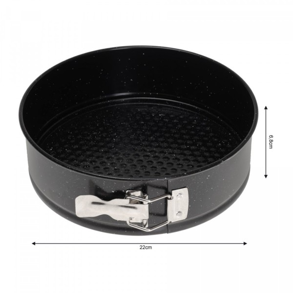 Tortownica Kinghoff KH-1544 marmurkowa 22 cm do pieczenia ciast i deserów