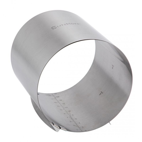 Форма для випікання, REGULOWANA, RANT OBRĘCZ E-8110, регульована роз’ємна кругла для тортів (діаметр регулюється)