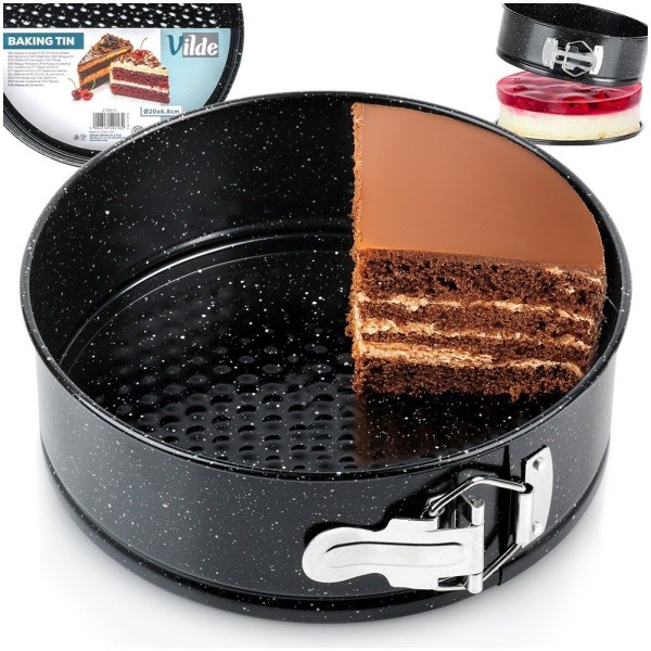 ГРАНІТНА КРУГЛА ФОРМА ДЛЯ ТОРТА 20 СМ VILDE 279015