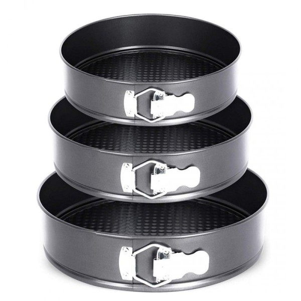 Форма для випікання, TORTOWNICE, 3 шт. (20/22/24 см) — комплект для випікання тортів та пирогів