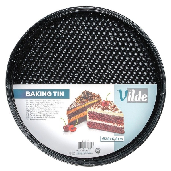 ГРАНІТНА КРУГЛА ФОРМА ДЛЯ ТОРТА 28 СМ VILDE 279017