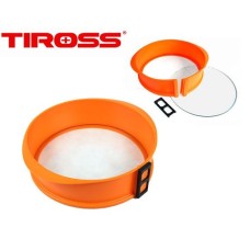 Tortownica silikonowa, TS-368, Ø26 cm z szklanym spodem — forma do pieczenia