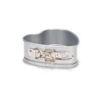 Mini tortownica PATISSE Silver-Top serce 12 cm do pieczenia małych ciast i deserów