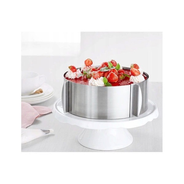 Регульована форма-обруч, Brunbeste BB-1199, для випікання тортів 16–30 см