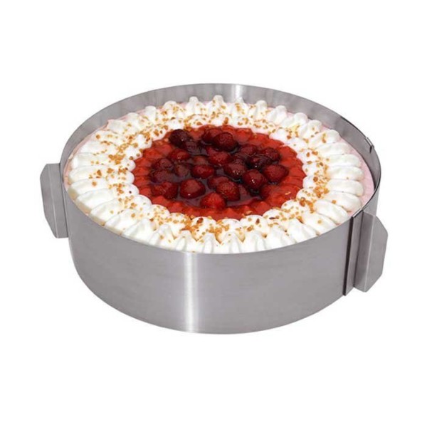 Регульована форма-обруч, Brunbeste BB-1199, для випікання тортів 16–30 см
