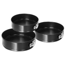 Zestaw tortownic metalowych Kinghoff KH-4200 non-stick do pieczenia ciast