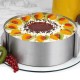 Forma do tortów Brunbeste BB-1522, regulowana obręcz 16-30 x 14.5 cm, do pieczenia ciast i deserów