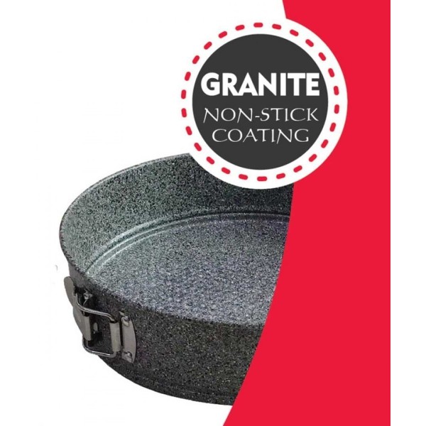 Blaszana tortownica Klausberg KB-7420 28 cm z powłoką non-stick do pieczenia ciast