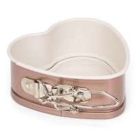 Mini tortownica PATISSE Ceramic 12 cm w kształcie serca do pieczenia deserów