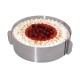 Regulowana obręcz do tortów KiNGHOFF KH-4614 do pieczenia ciast 16-30 cm