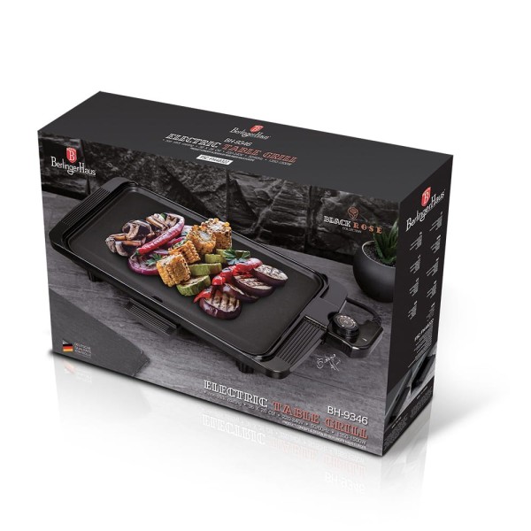 Grill elektryczny Berlinger Haus Black Rose BH-9346 do przygotowania potraw na kuchennym stole